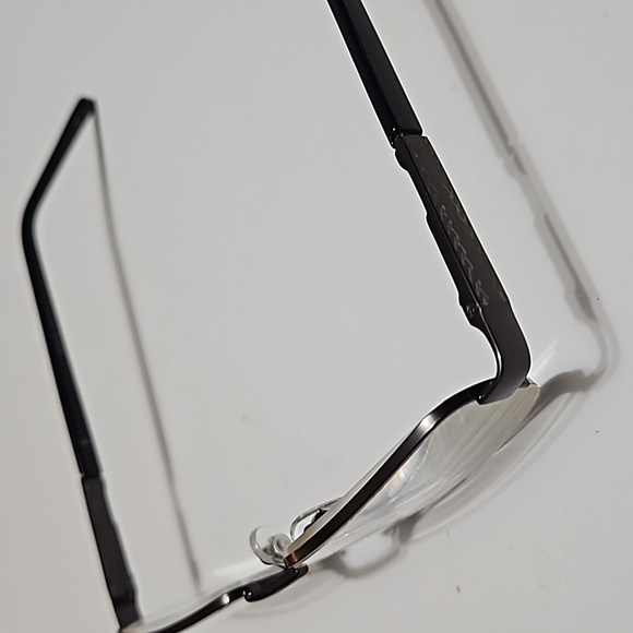 Foster Grant Mens Metal Wire Half Rim Eyeglasses Frame Only 54 19 145 #E-31 - Picture 3 of 9